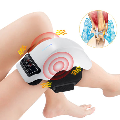 ThermaPulse KneeCare: Wireless Heated Vibration Massager