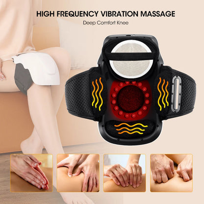 ThermaPulse KneeCare: Wireless Heated Vibration Massager