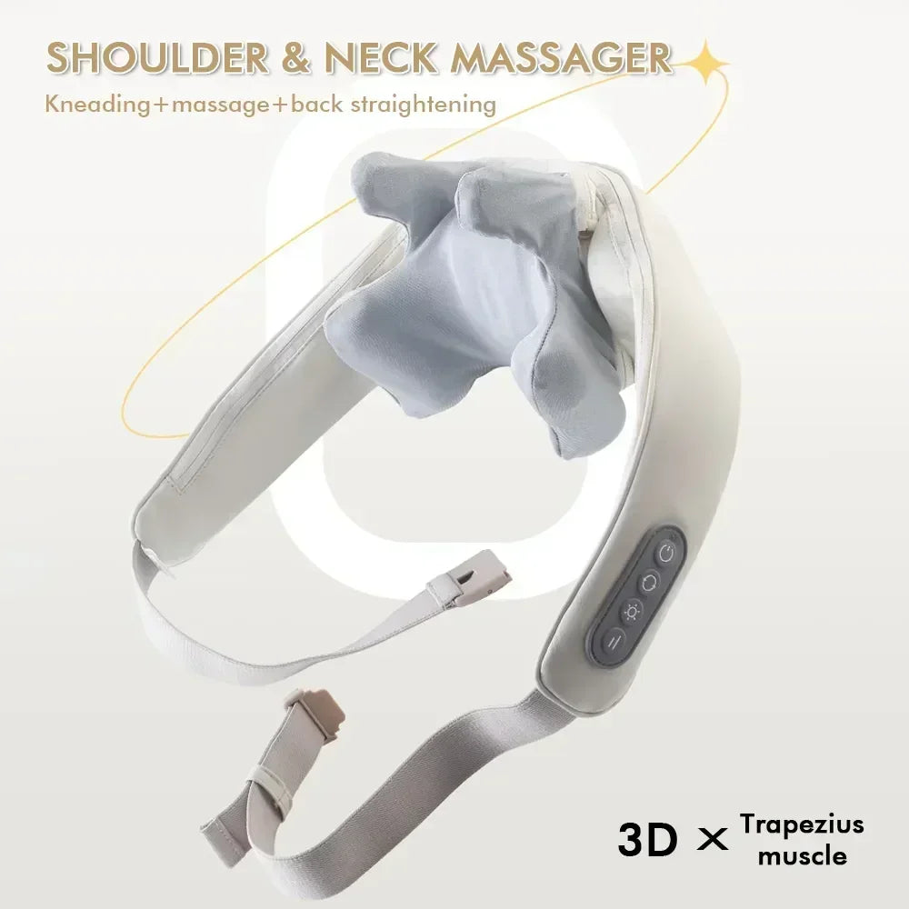 ZenEase Electric Shoulder Kneading Massage Shawl