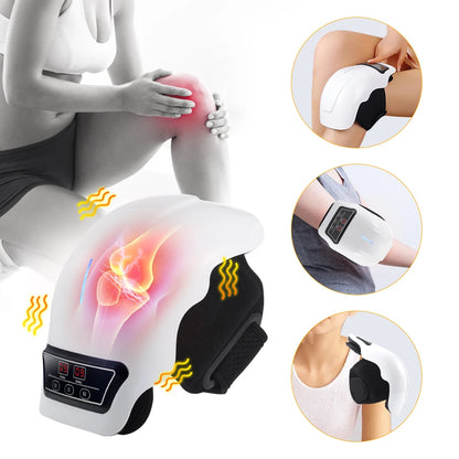 ThermaPulse KneeCare: Wireless Heated Vibration Massager