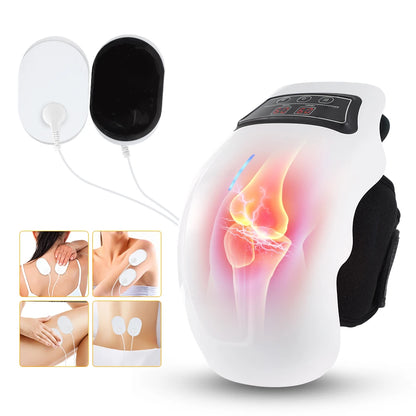 ThermaPulse KneeCare: Wireless Heated Vibration Massager